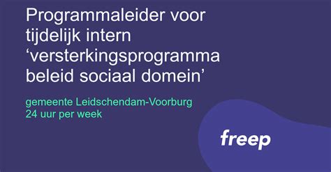 Sociaal intranet voor gemeente Leidschendam.